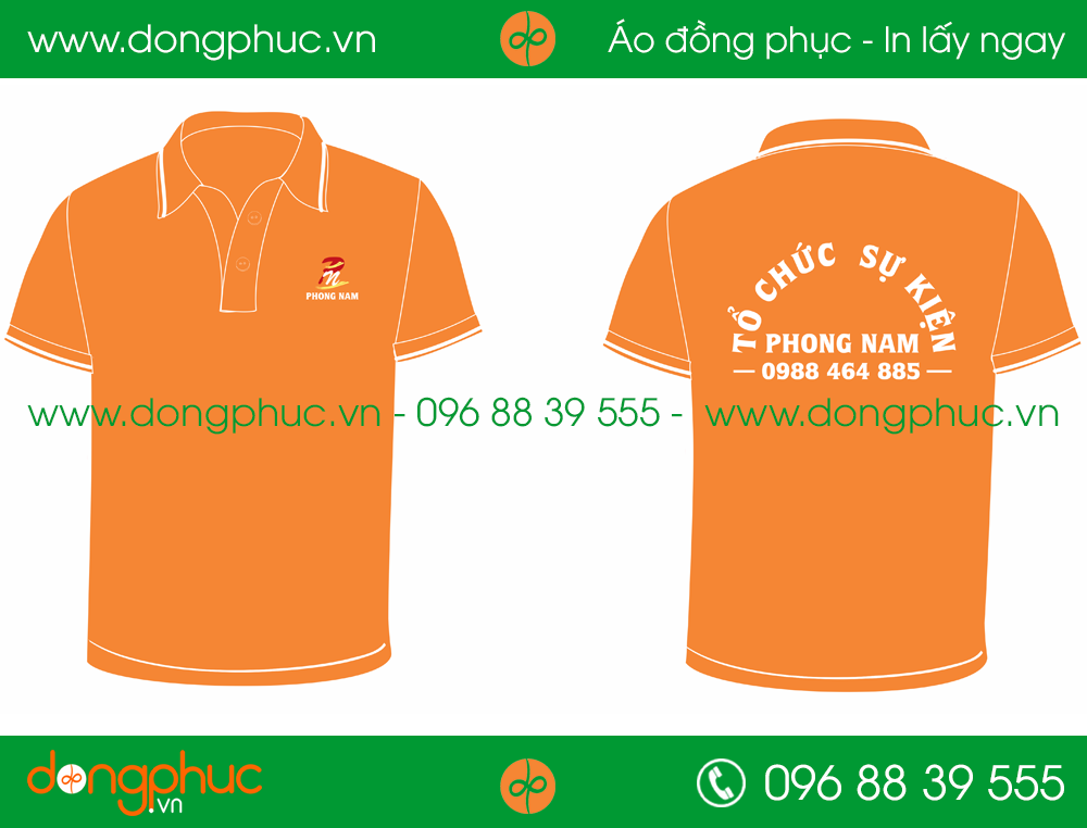 Áo phông đồng phục công ty Phong Nam